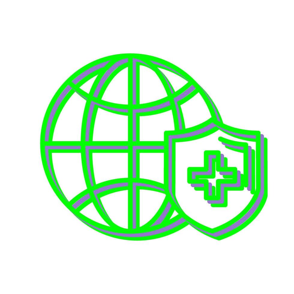 Global Protection Vector Icon