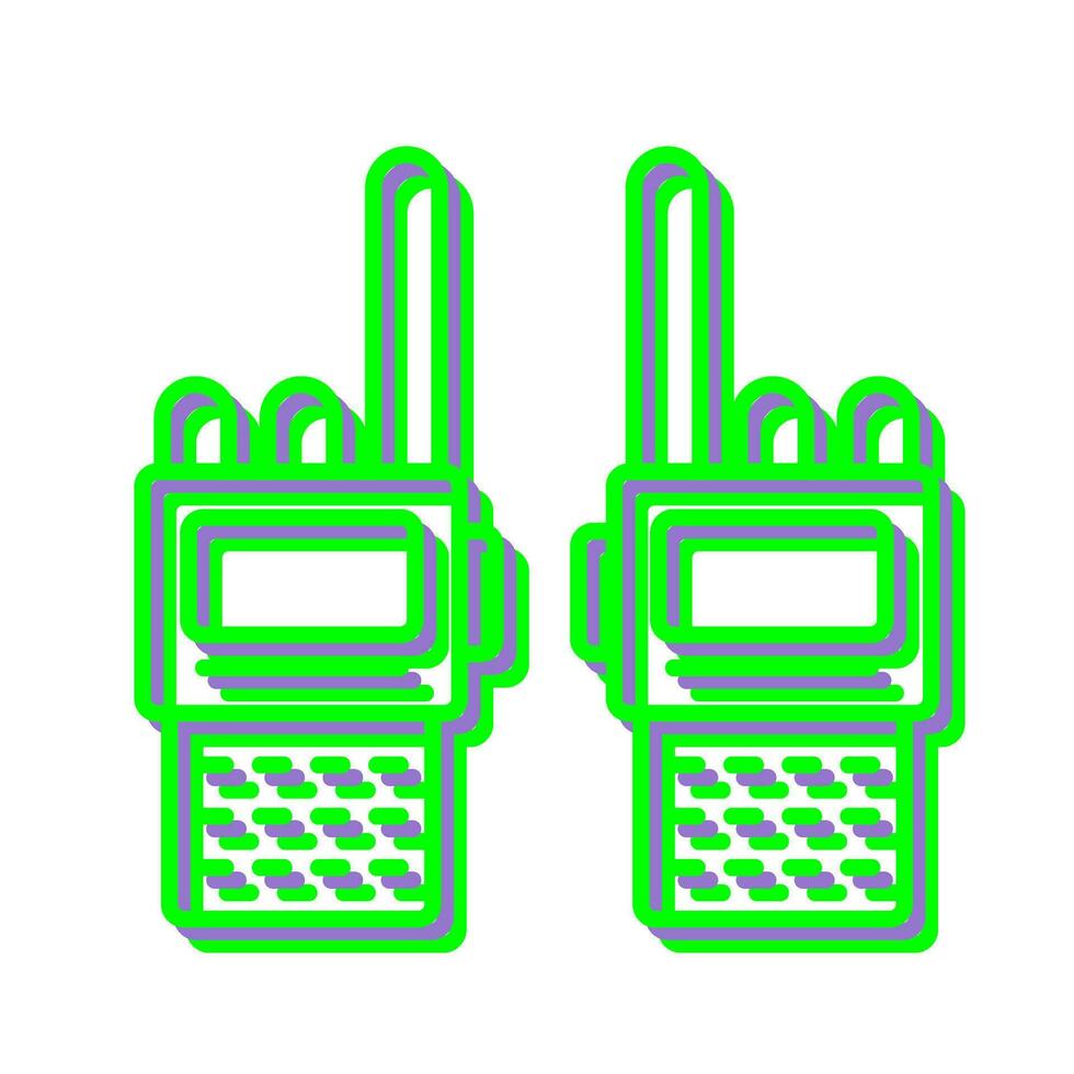 Walkie Talkie Vector Icon