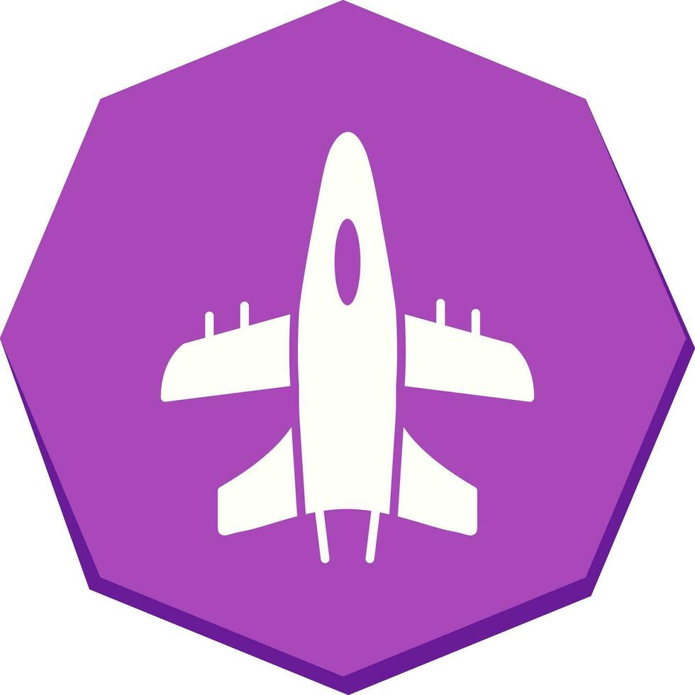 Military Plane Vector Icon