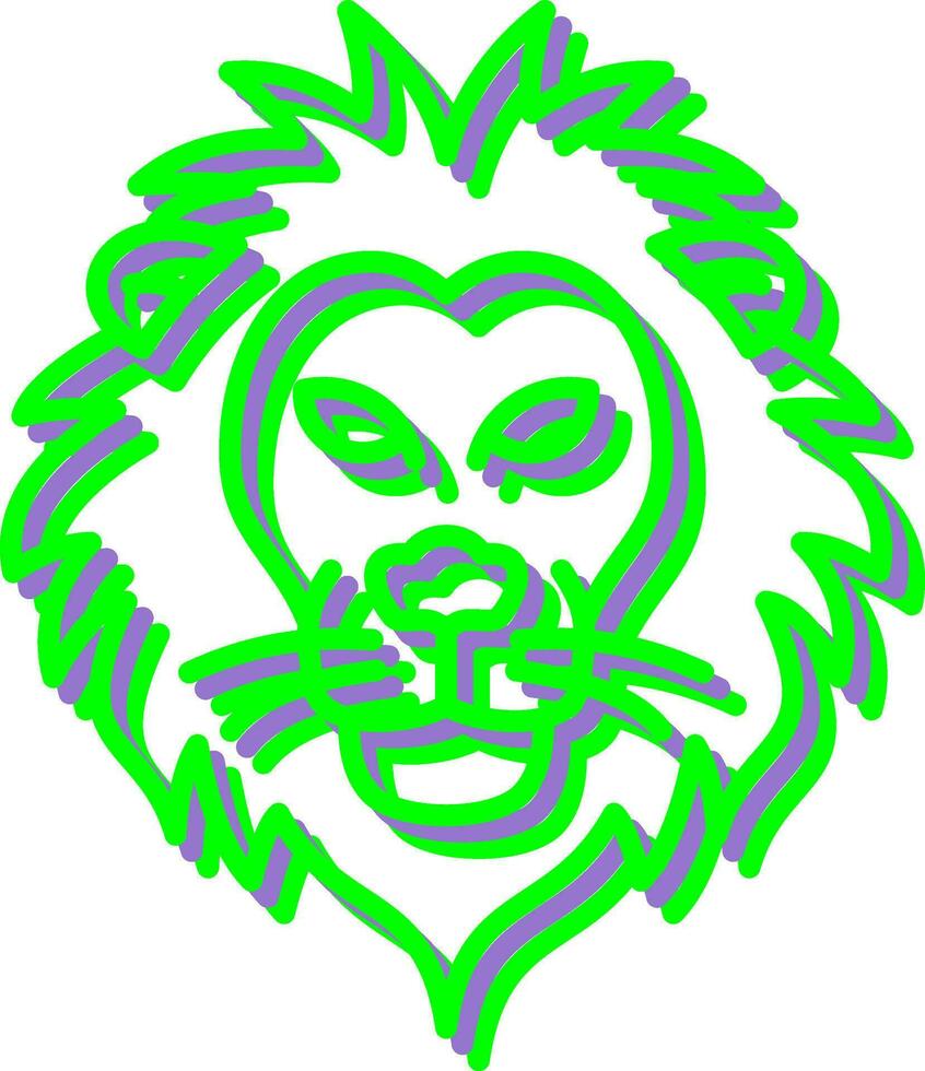 Lion Vector Icon