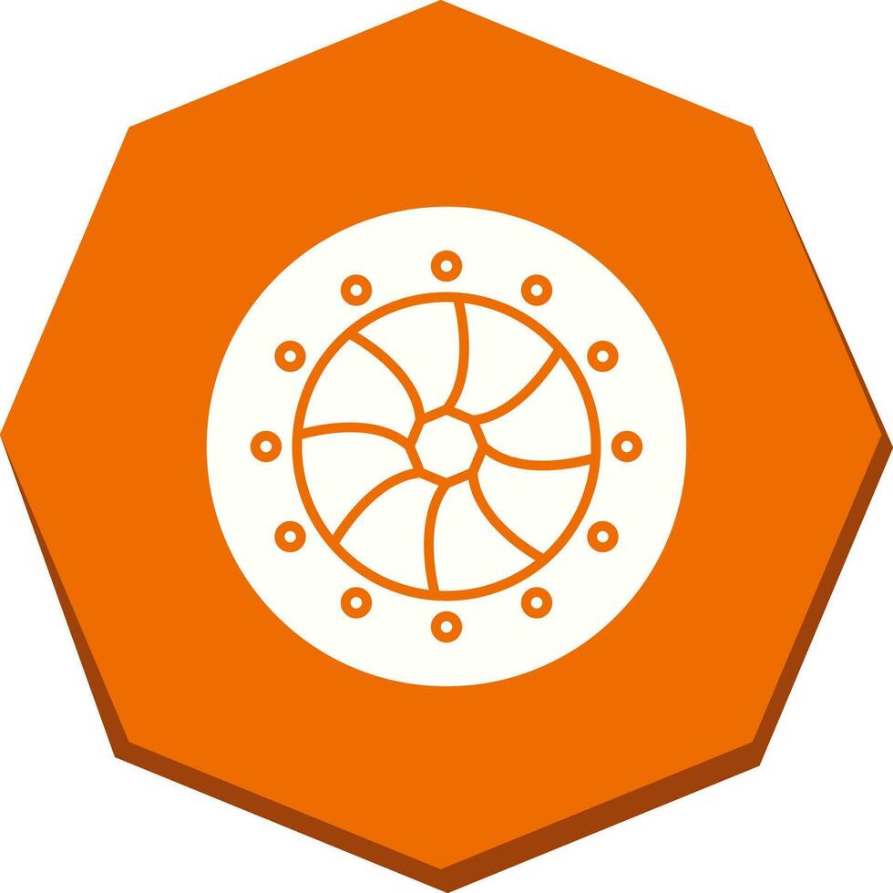 Unique Optical Diaphram Vector Icon