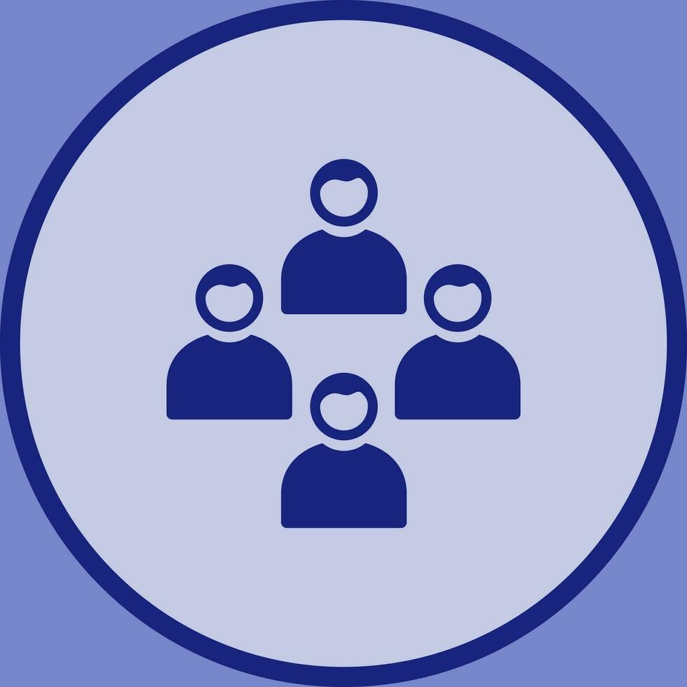 Network Group Vector Icon