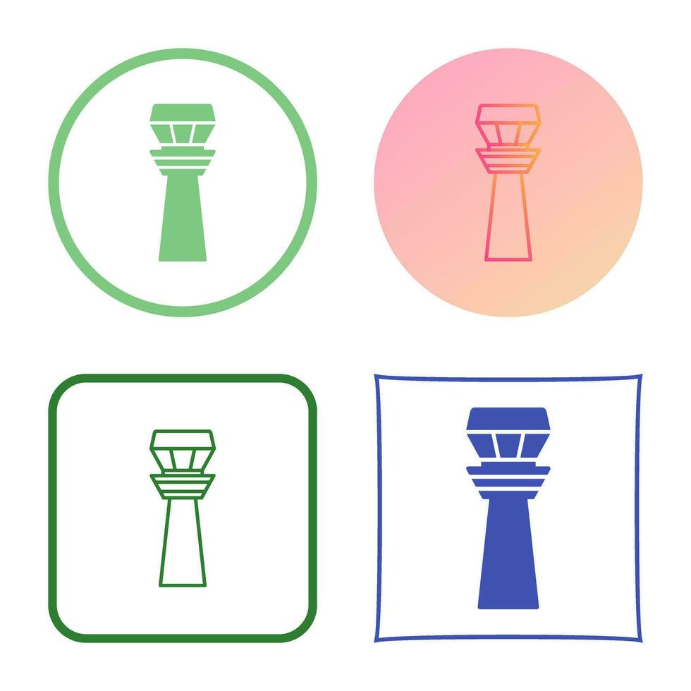 Control Tower Vector Icon