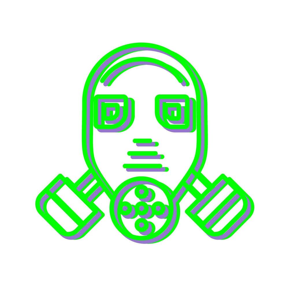 Gas Mask Vector Icon