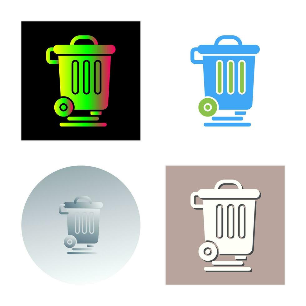 Dustbin Vector Icon