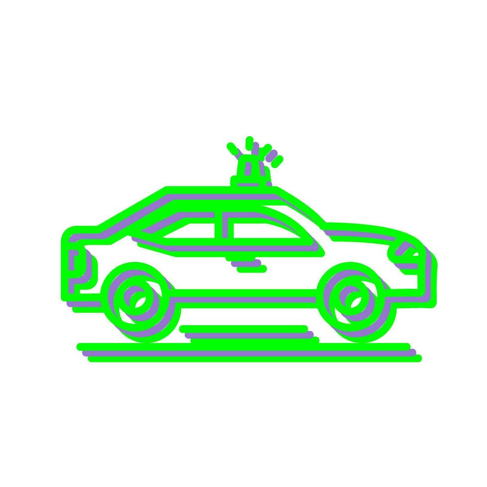 Police Car Vector Icon