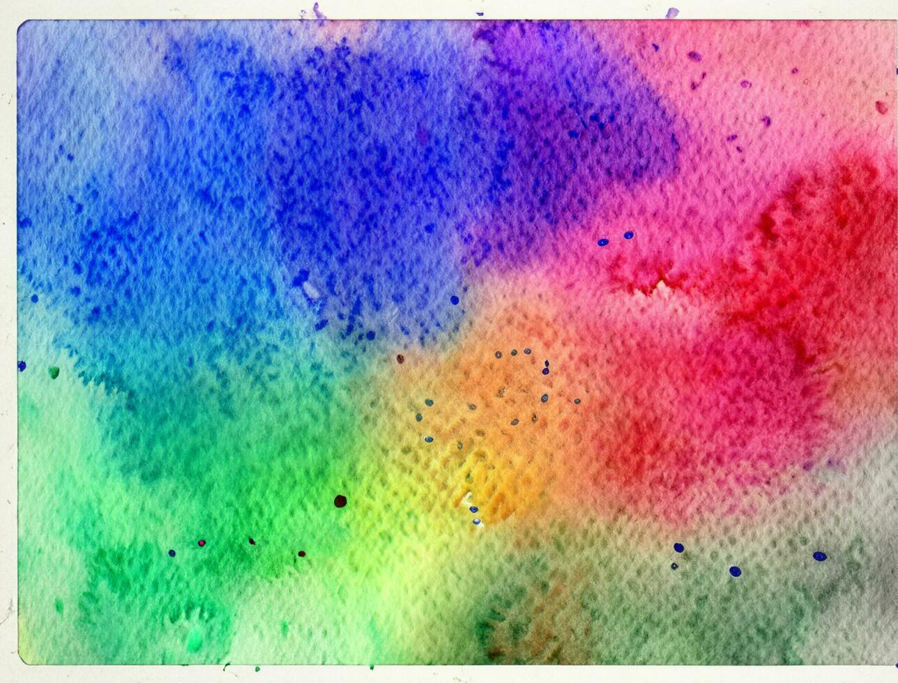 Abstract colorful watercolor background photo