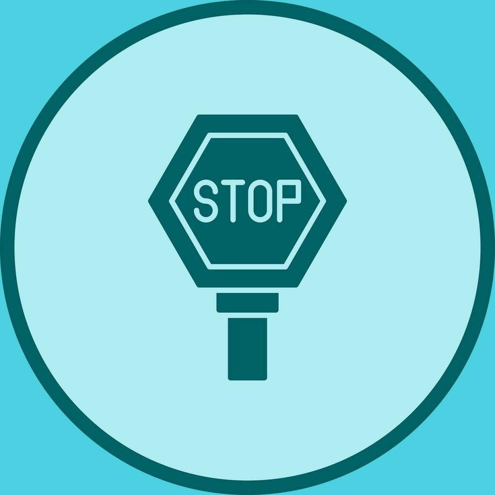 Stop Sign Vector Icon