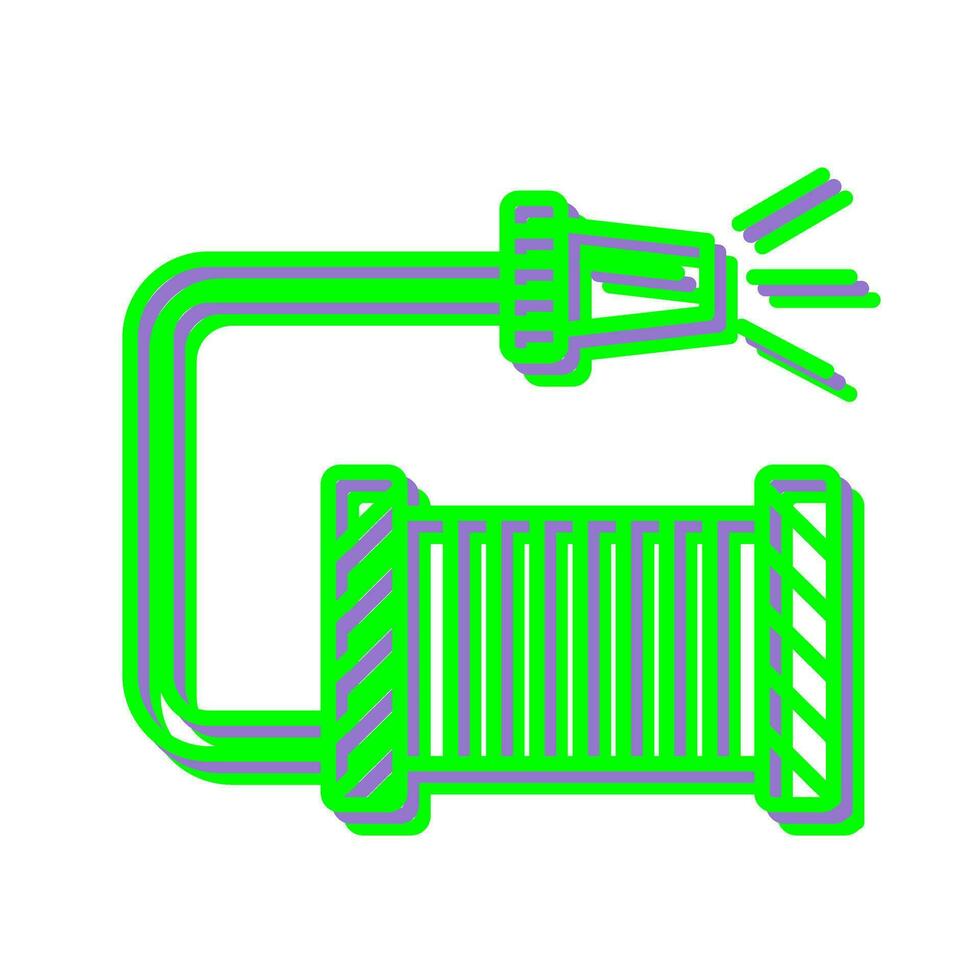 Water Hose Vector Icon