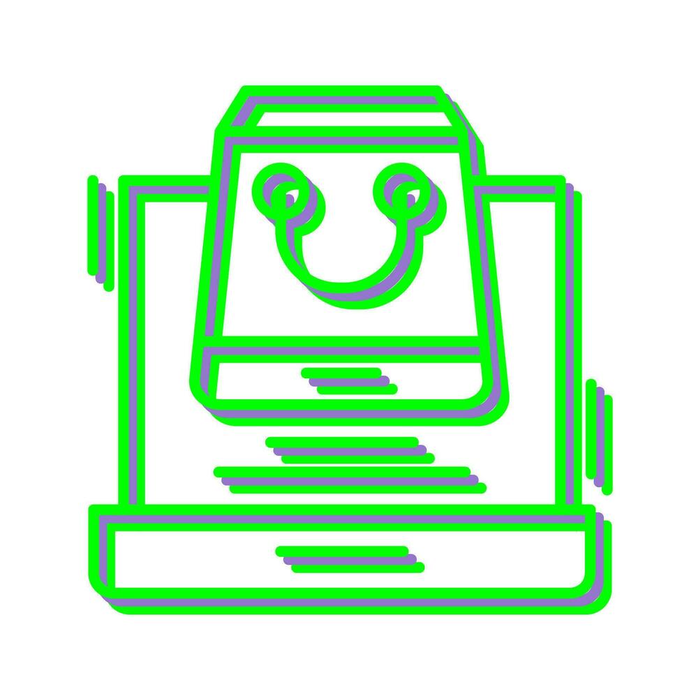 Online Shopping Vector Icon