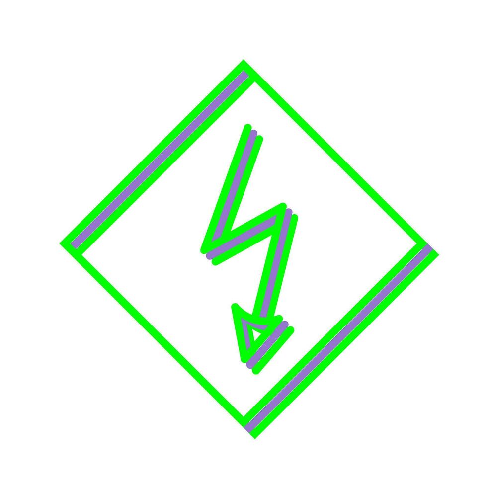 High Voltage Vector Icon