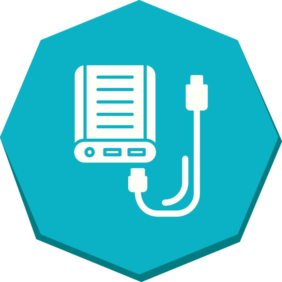 Power Bank Vector Icon