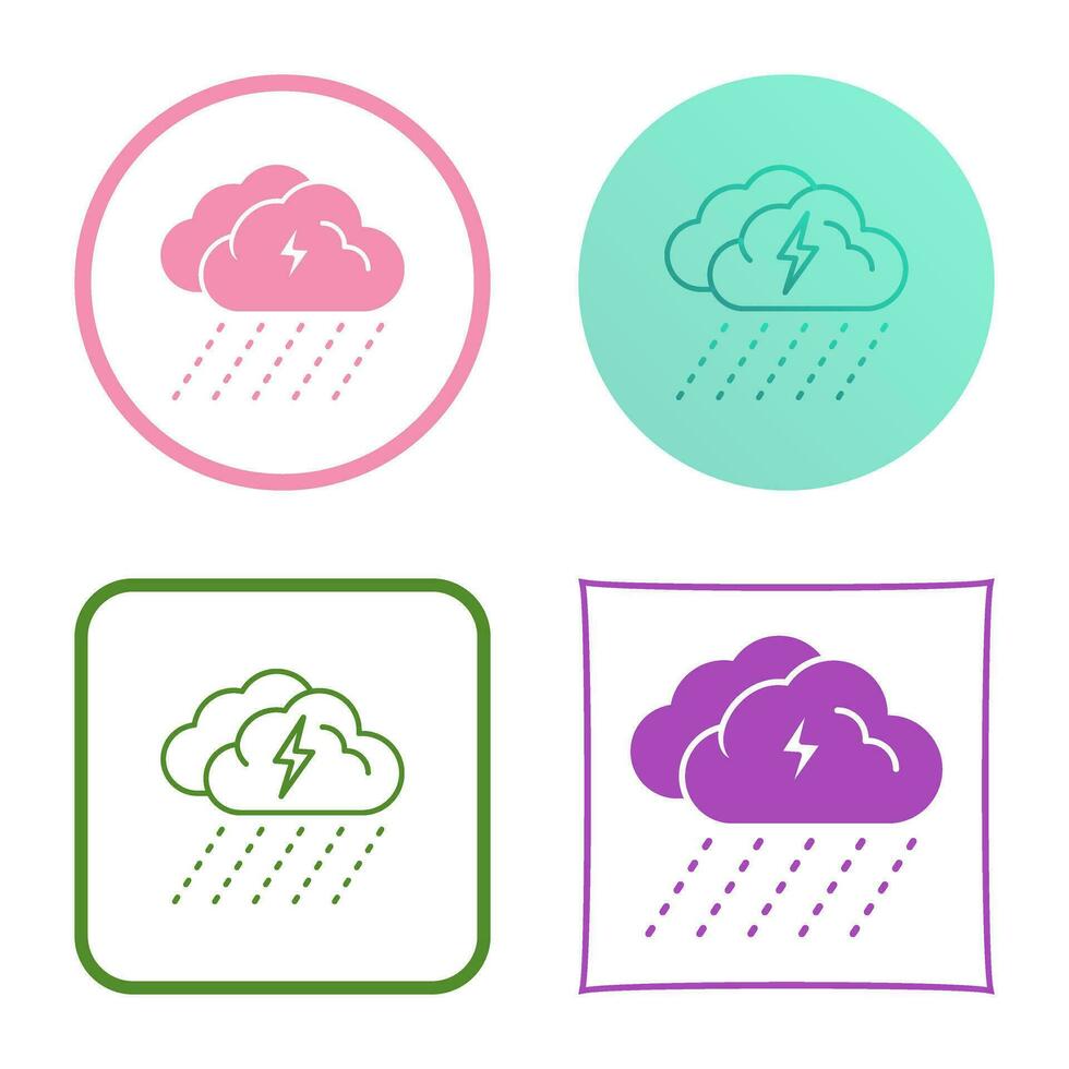 Rainy Day Vector Icon