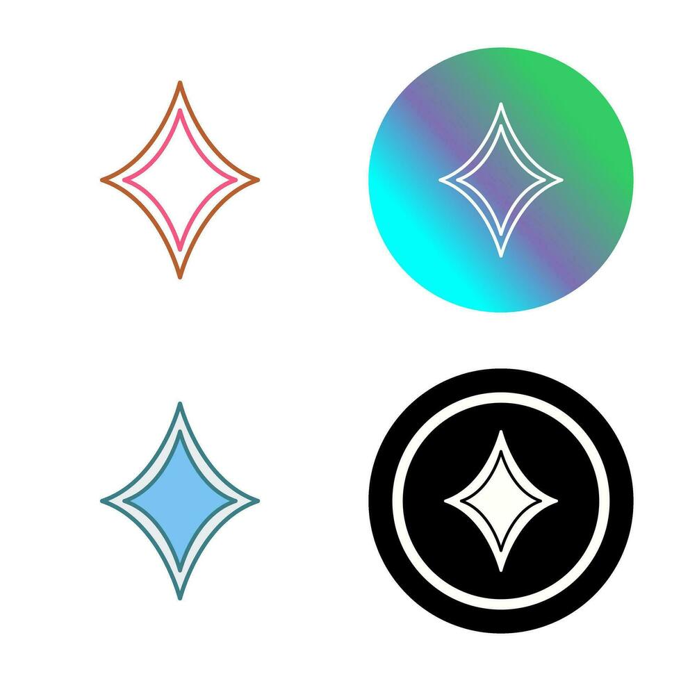 icono de vector de diamante