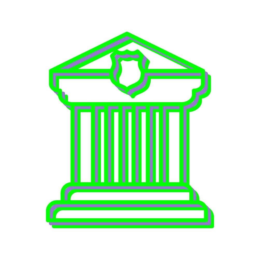 Courthouse Vector Icon