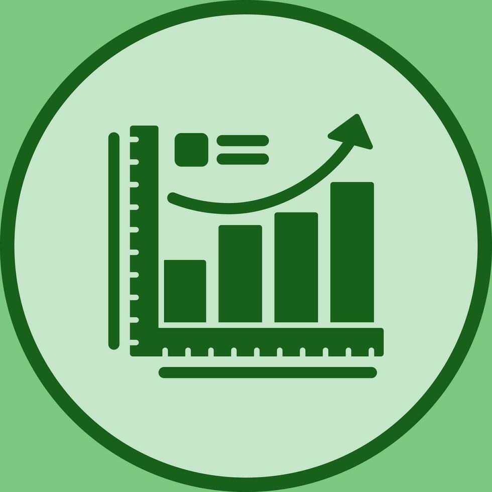Growth Chart Vector Icon