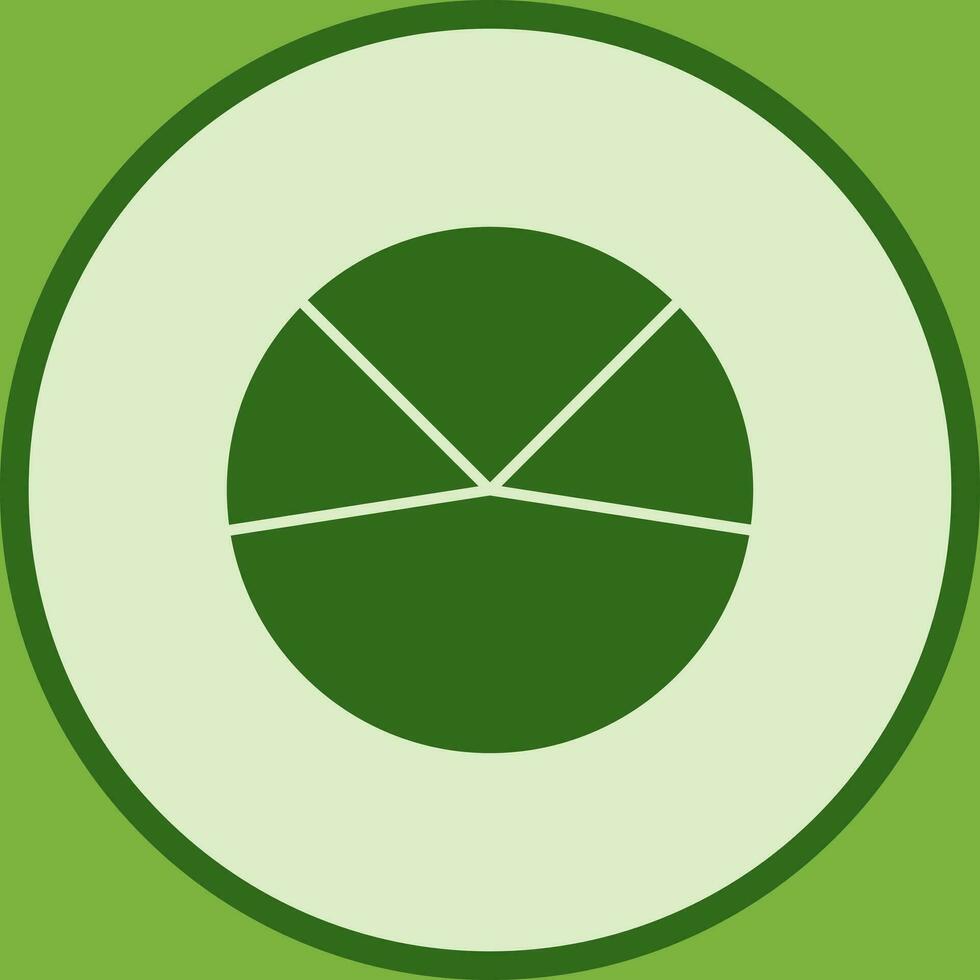 Pie Chart Analysis Vector Icon