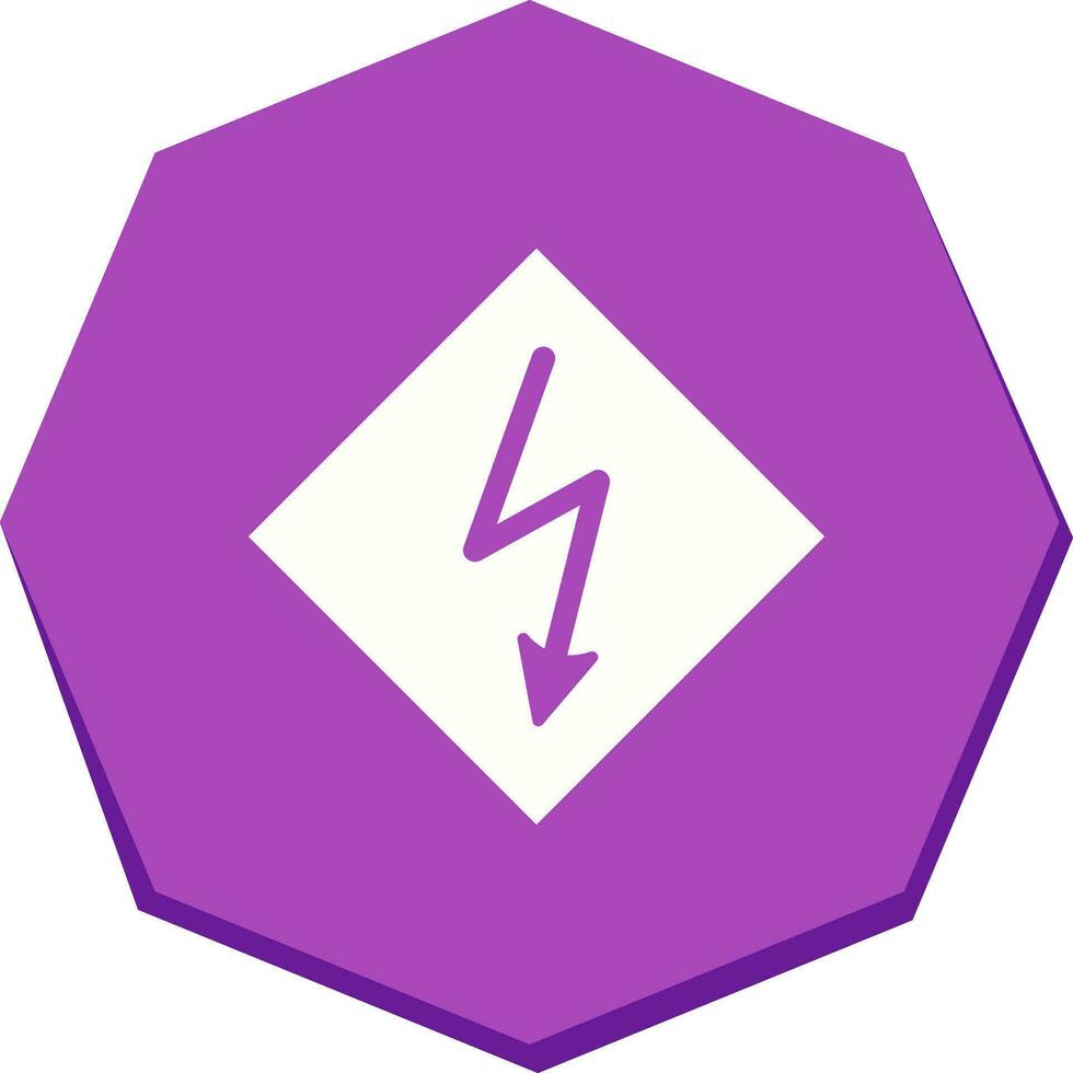High Voltage Vector Icon