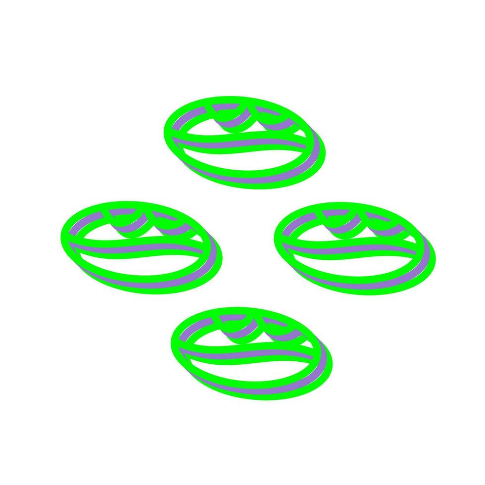 Coffee Beans Vector Icon