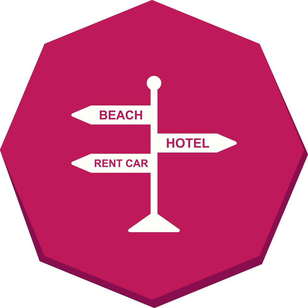 Signboard Vector Icon