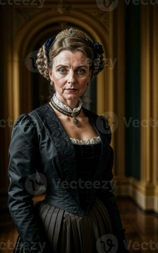 photo-of-british-lady-from-the-victorian-era-generative-ai-31151678