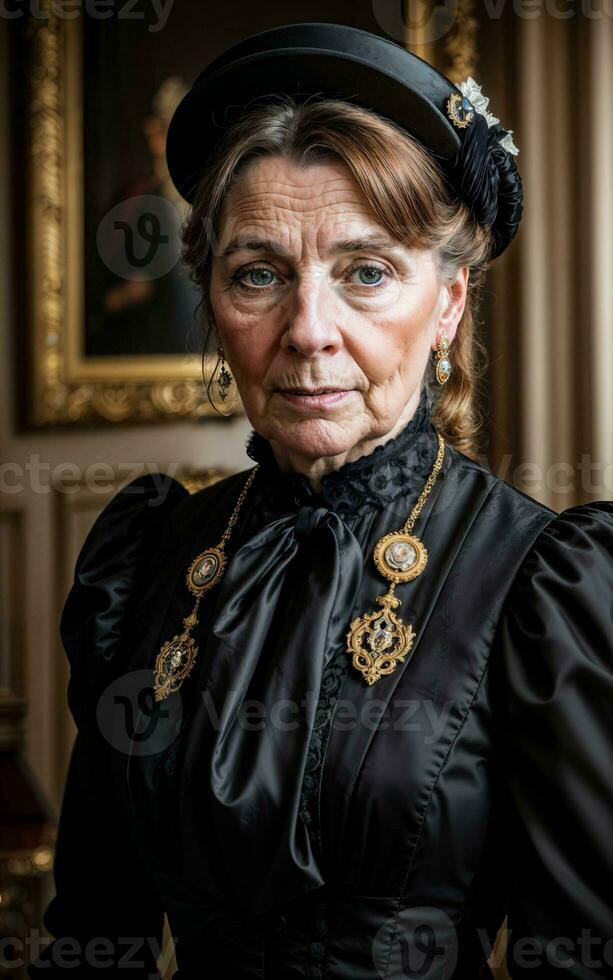 photo-of-british-lady-from-the-victorian-era-generative-ai-31151707