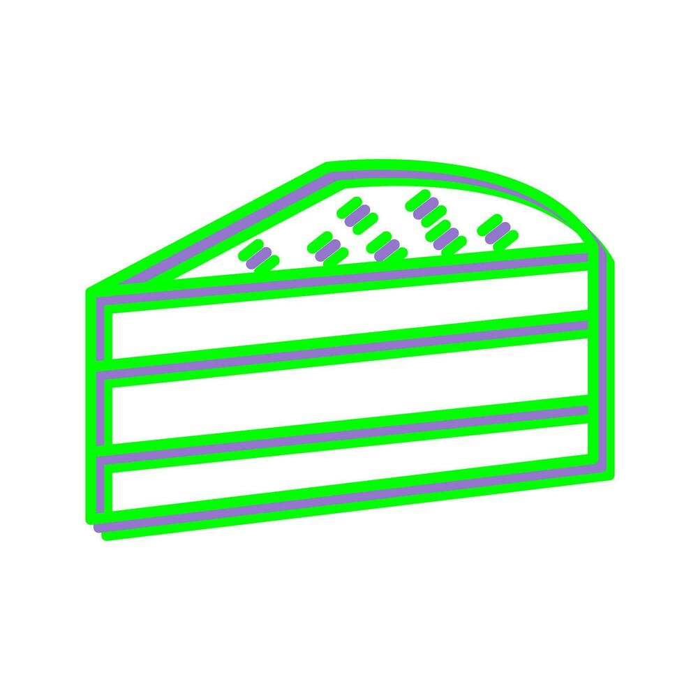 Cake Slice Vector Icon