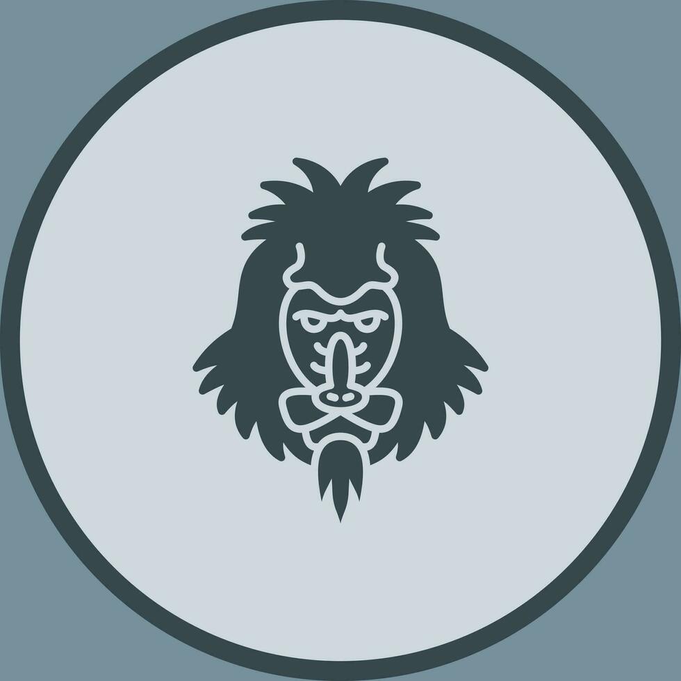 Mandrill Vector Icon