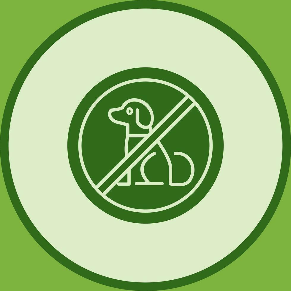 No Pets Vector Icon