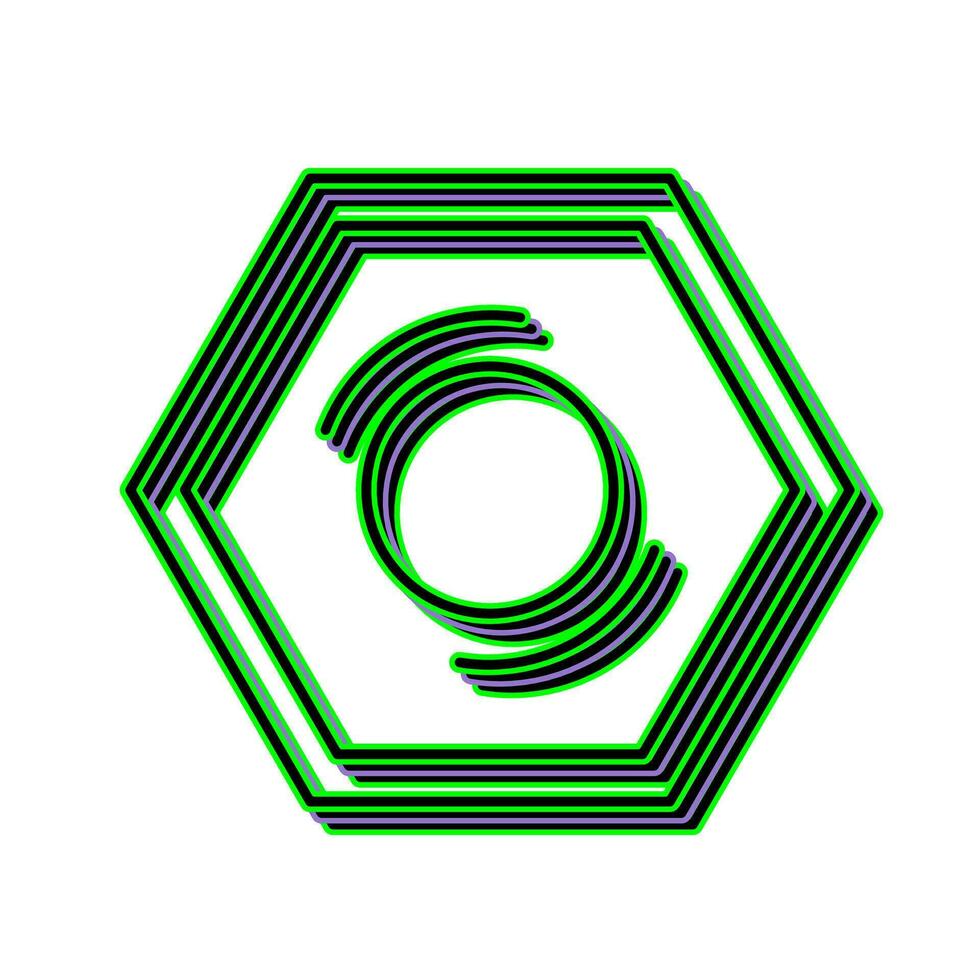 Nut Vector Icon