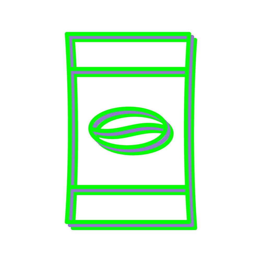 Coffee Packets Vector Icon