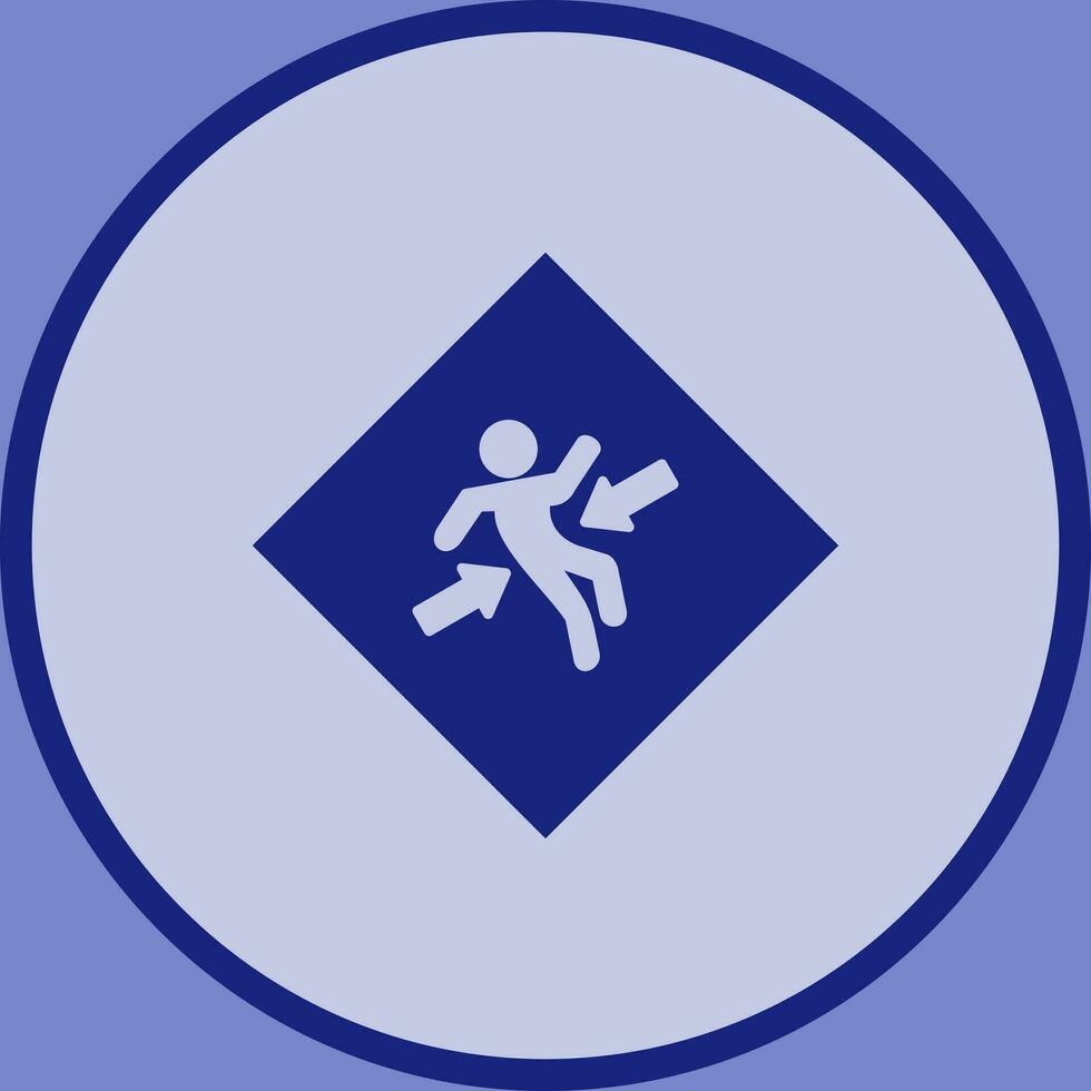 Crush Zone Vector Icon