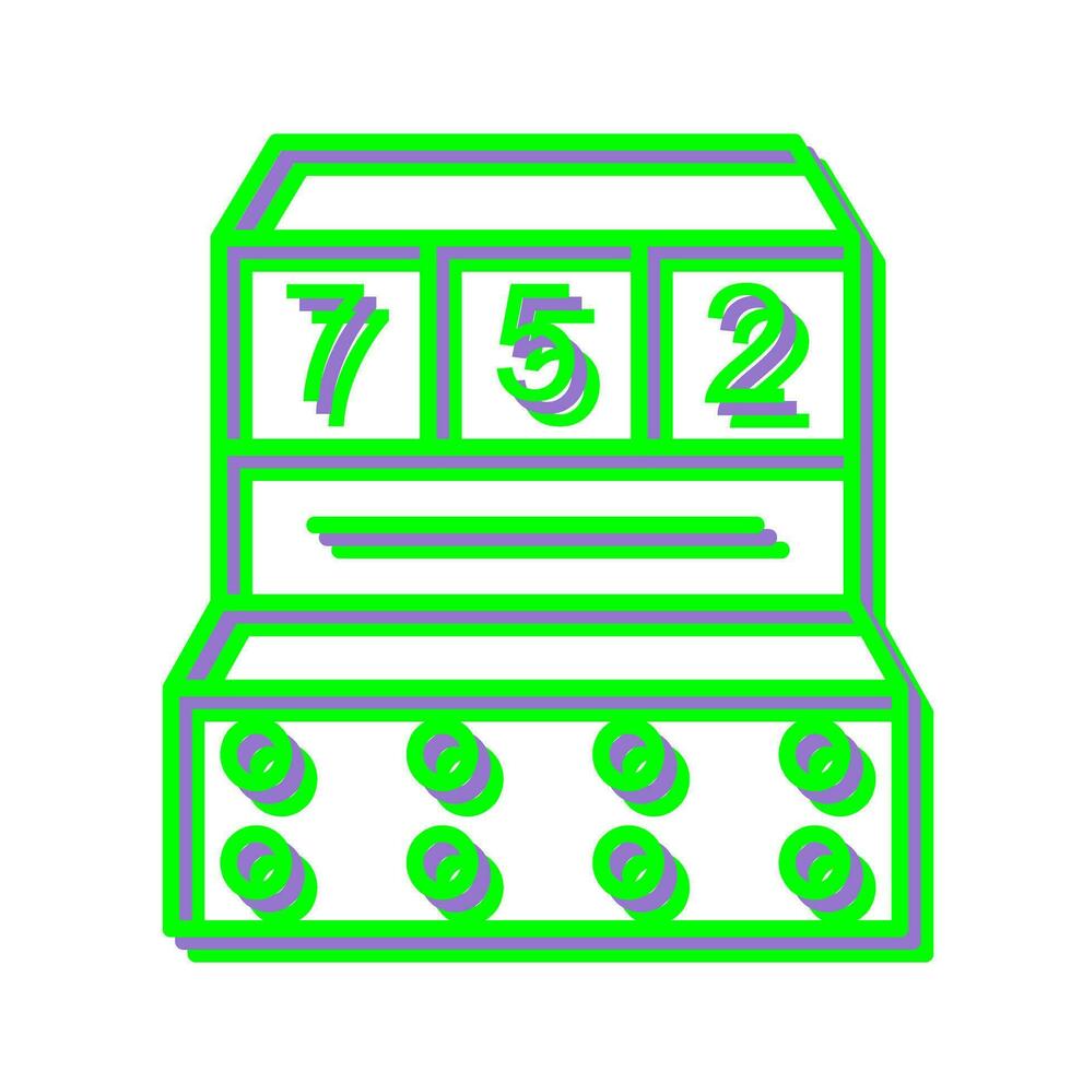 Slot Machine Vector Icon