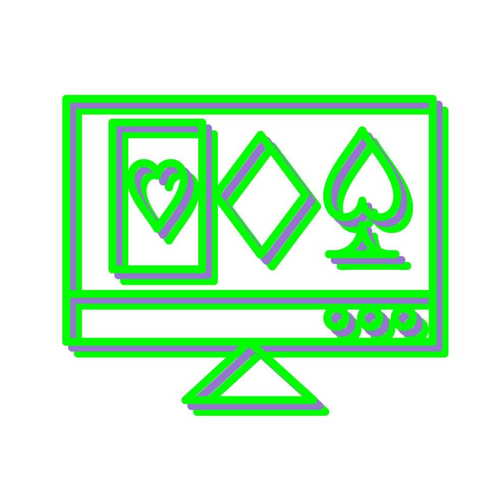 Online Gambling Vector Icon