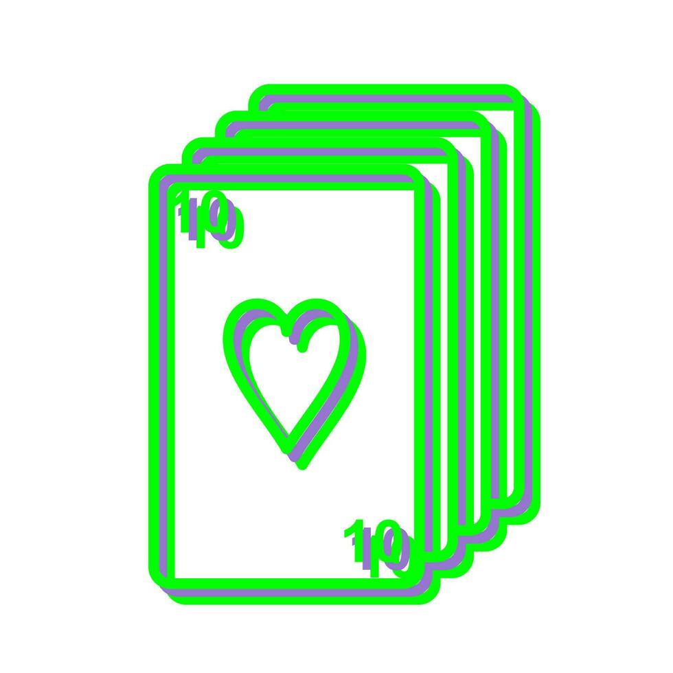 Deck of Cards Vector Icon