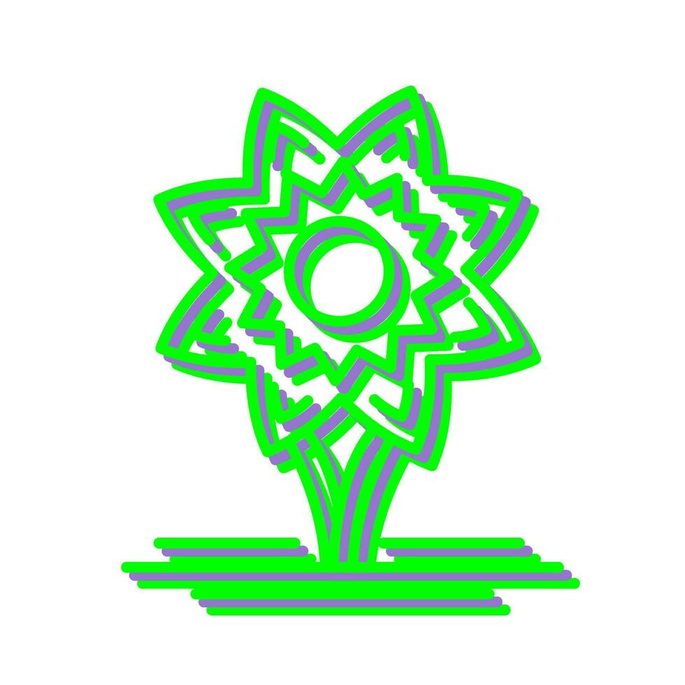 Daffodil Vector Icon