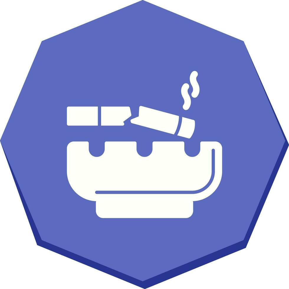 Broken Cigarette Vector Icon