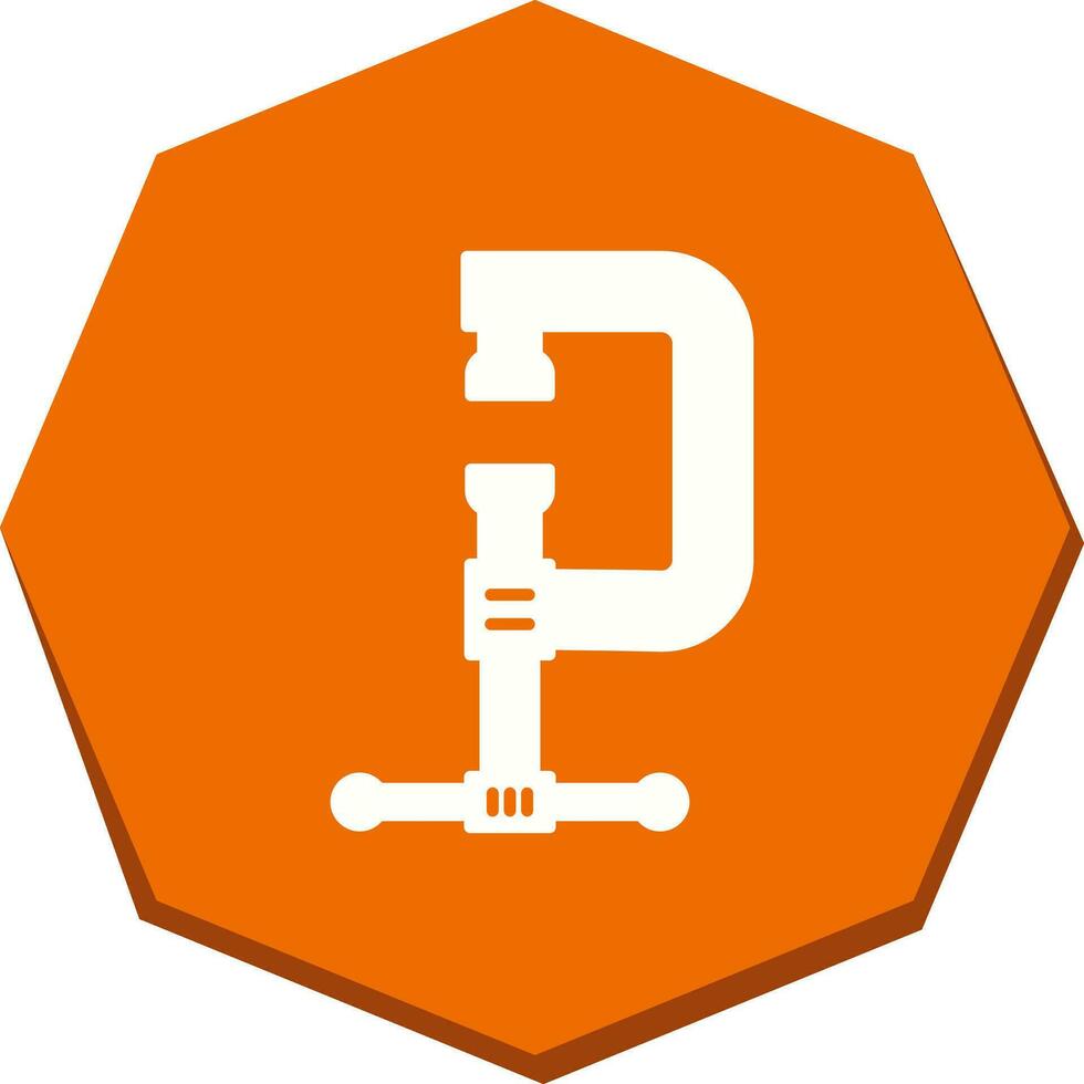 Clamp Vector Icon