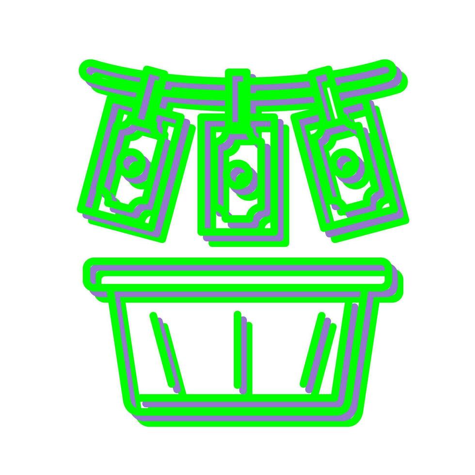 Money Loundering Vector Icon