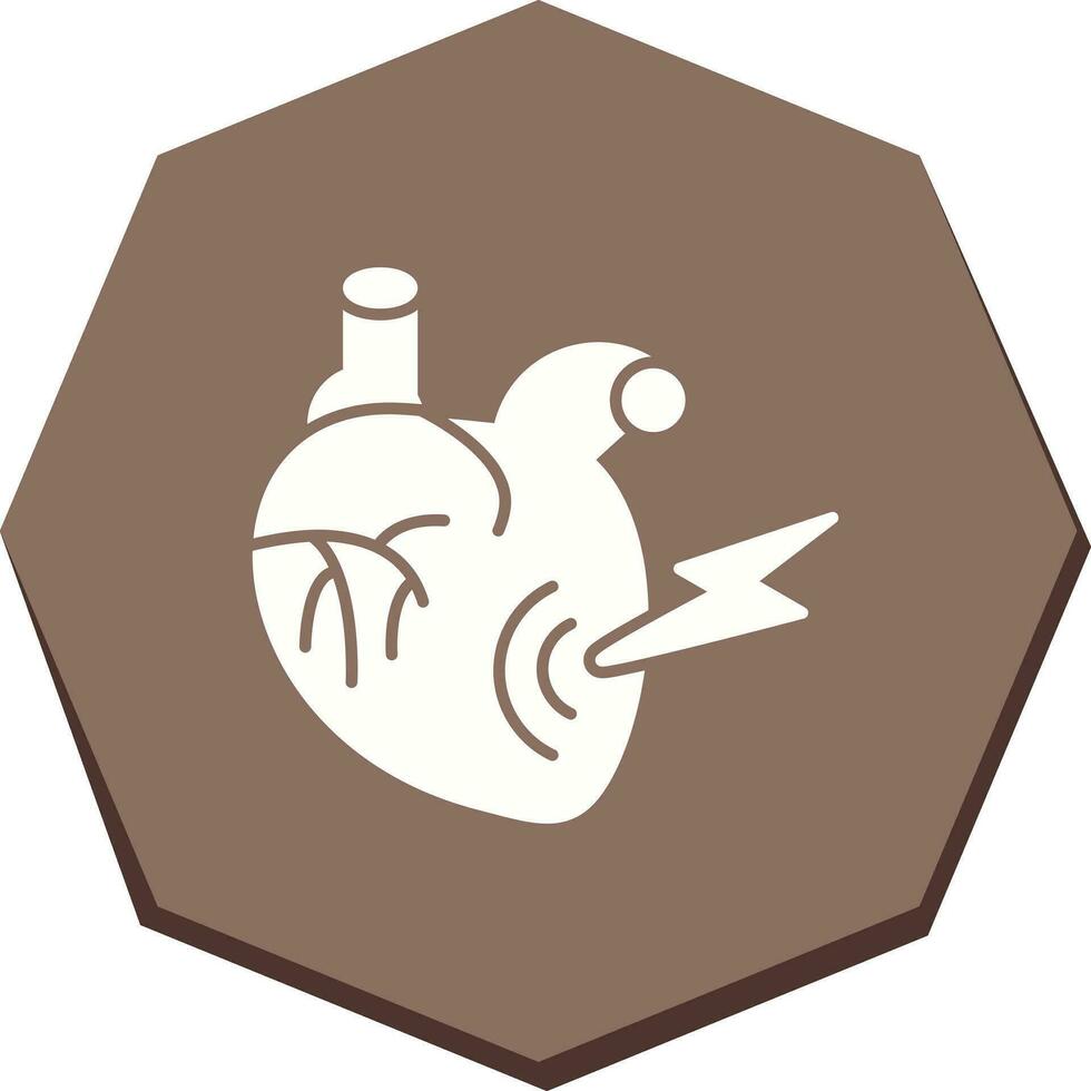 Heart Attack Vector Icon
