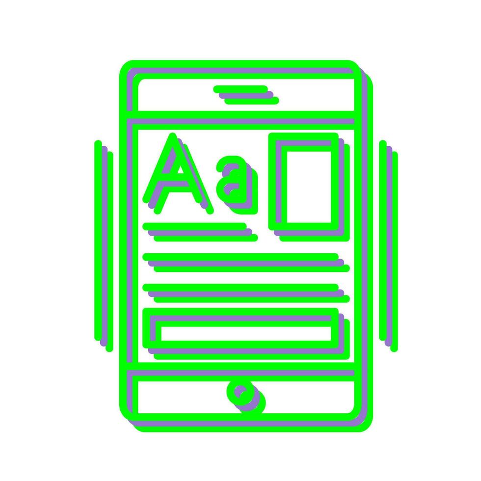 Education App Vector Icon