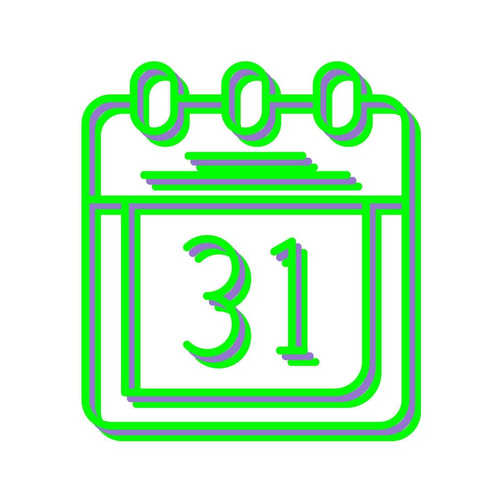 Calendar Vector Icon