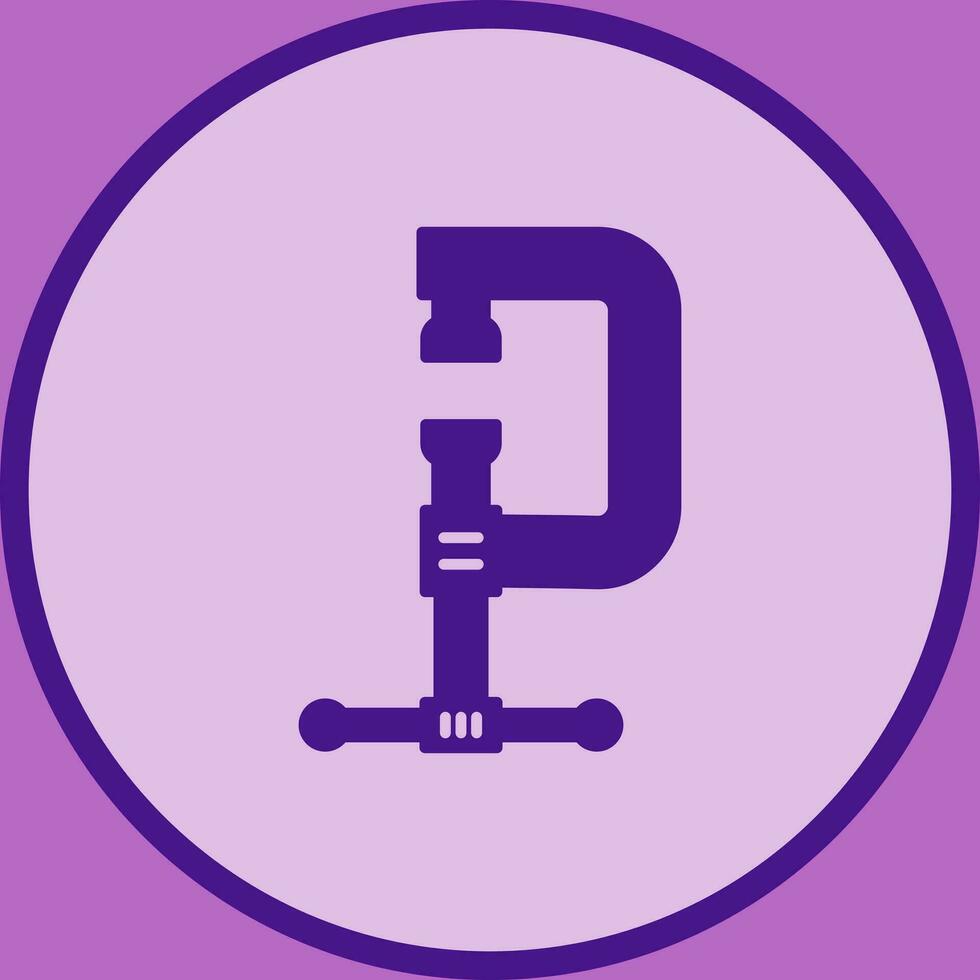 Clamp Vector Icon