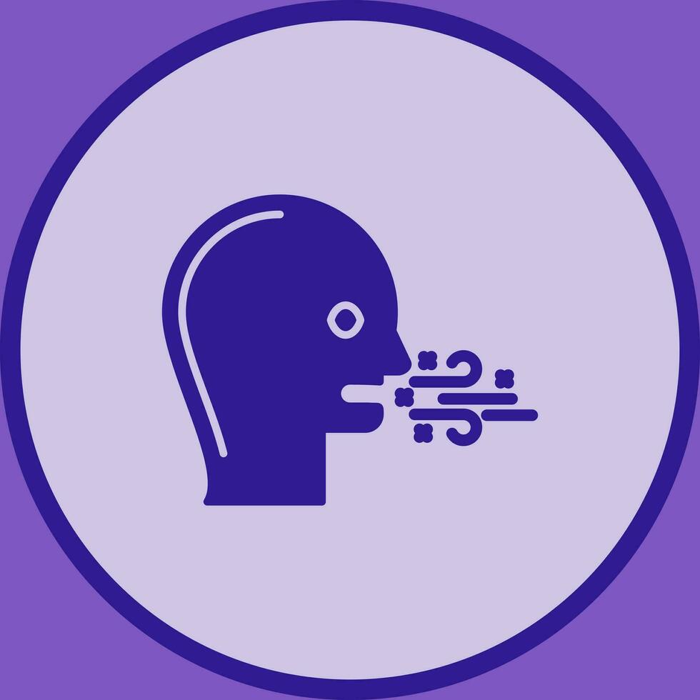 Bad Breath Vector Icon