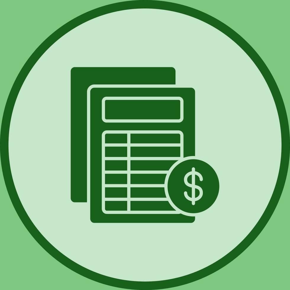 Invoice Vector Icon