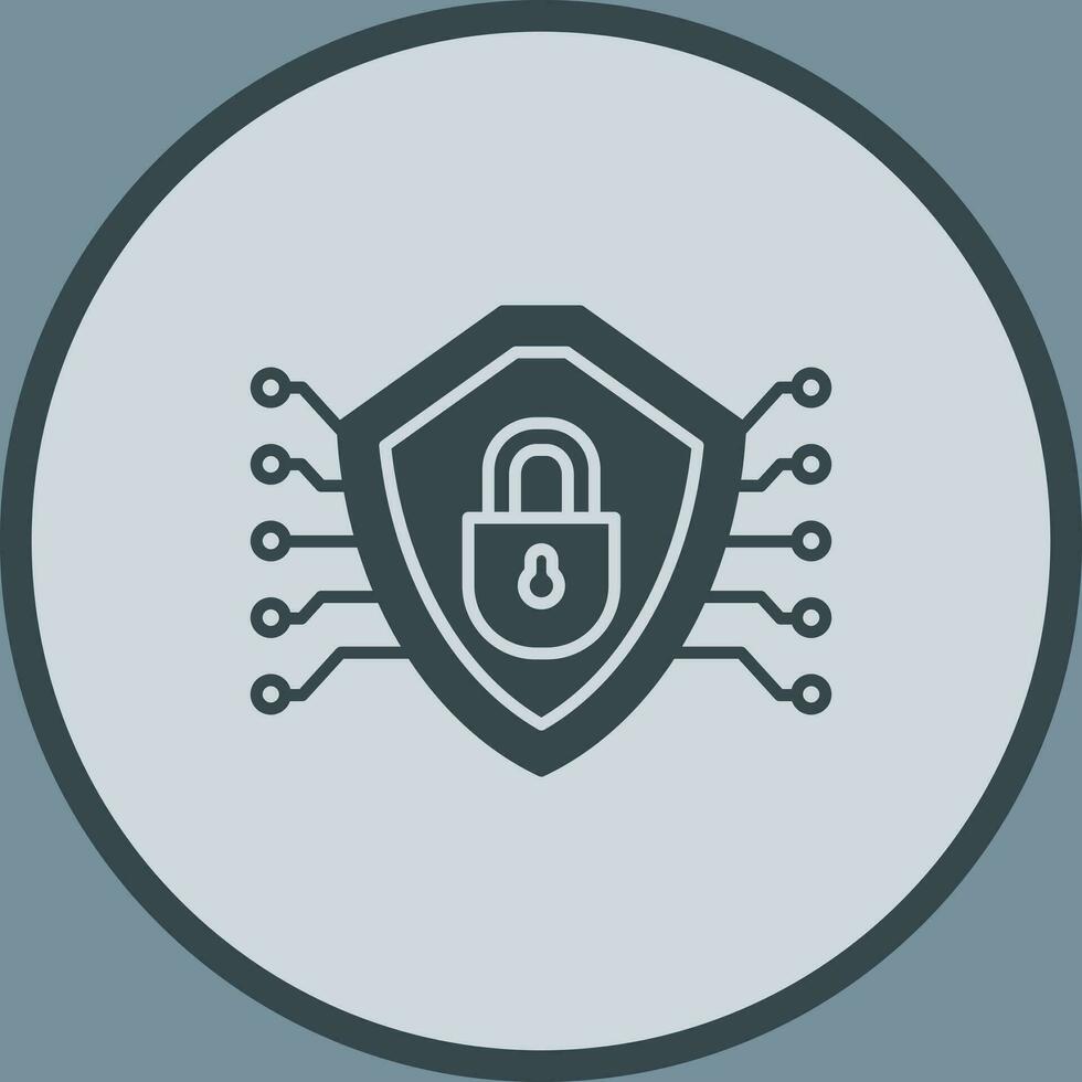 Cyber Security Vector Icon