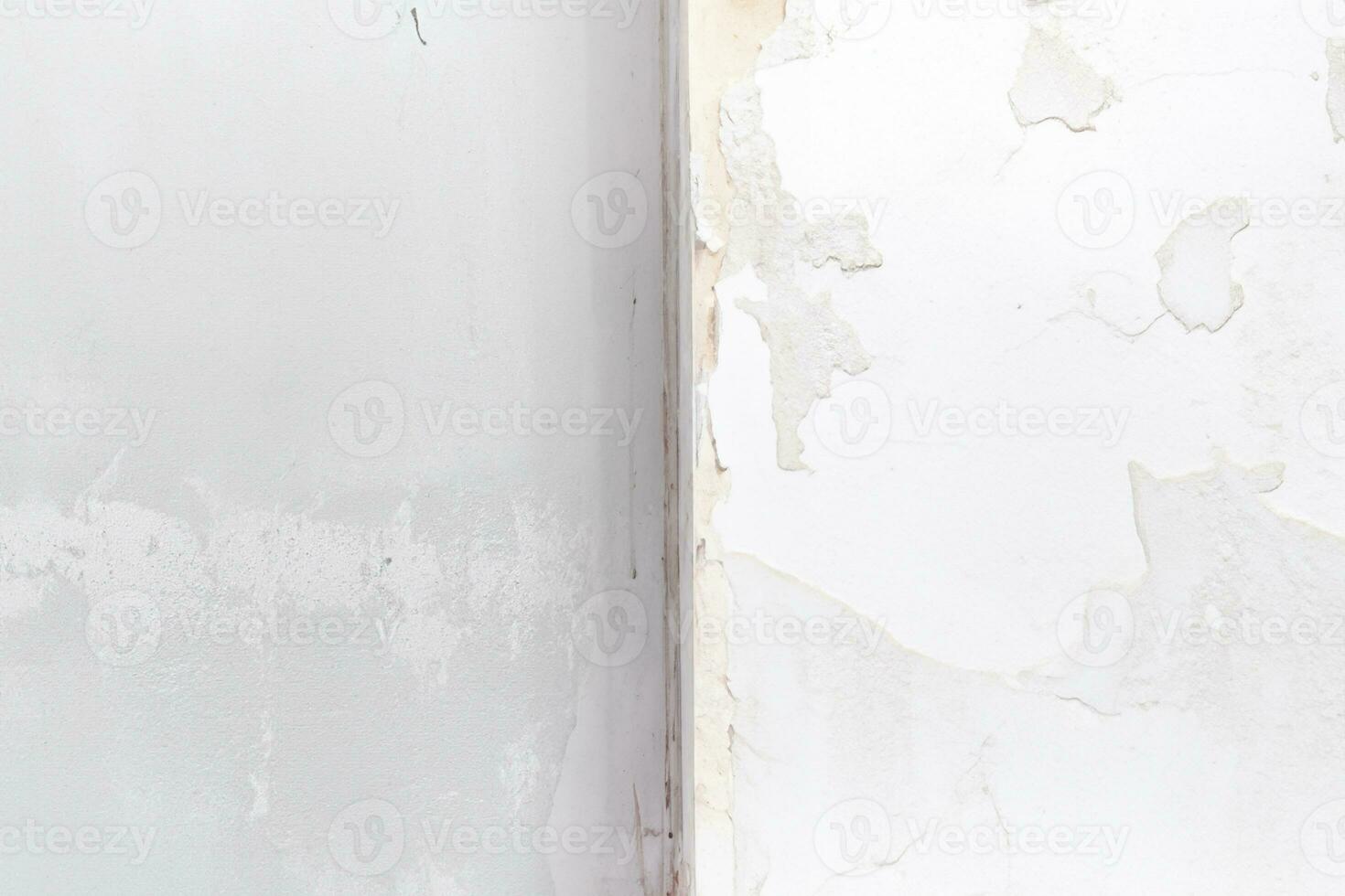 fondo de textura de pared pintada de blanco foto