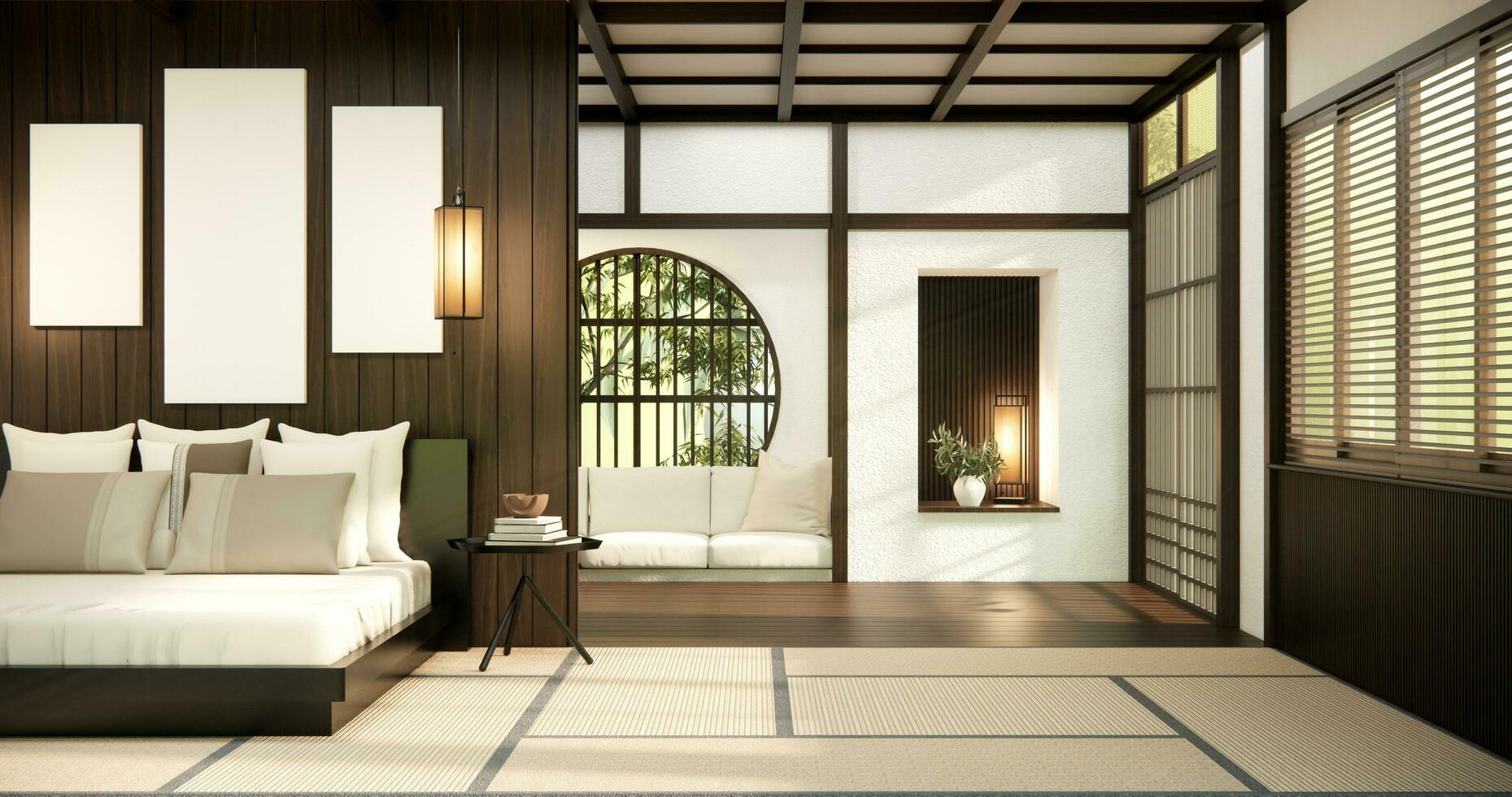 Bed room original - Japanese style interior design. photo