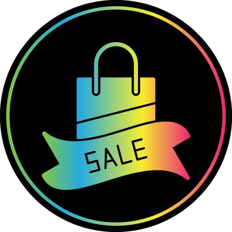 Sale Ribbon Vector Icon Design