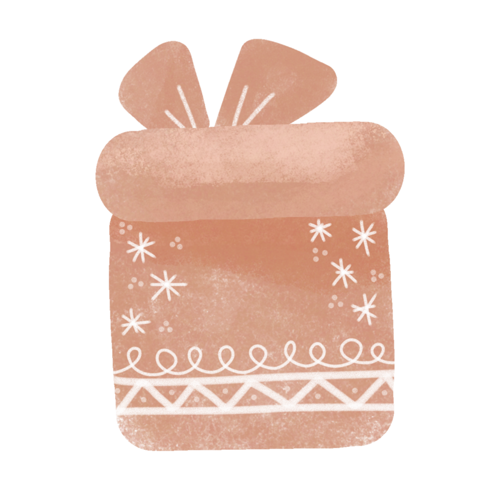 christmas element hand draw png. png